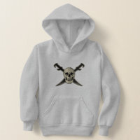 Pirata (cráneo) - Hoodie de pullover para niños