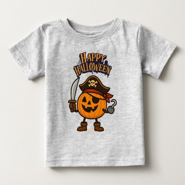 Pirata de Halloween Jack-o-Lantern Tank Top (Anverso)