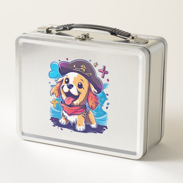 Pirata de perro de Golden Retriever (Anverso)