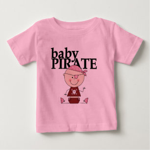 Pirata del bebé - camisetas y regalos del chica