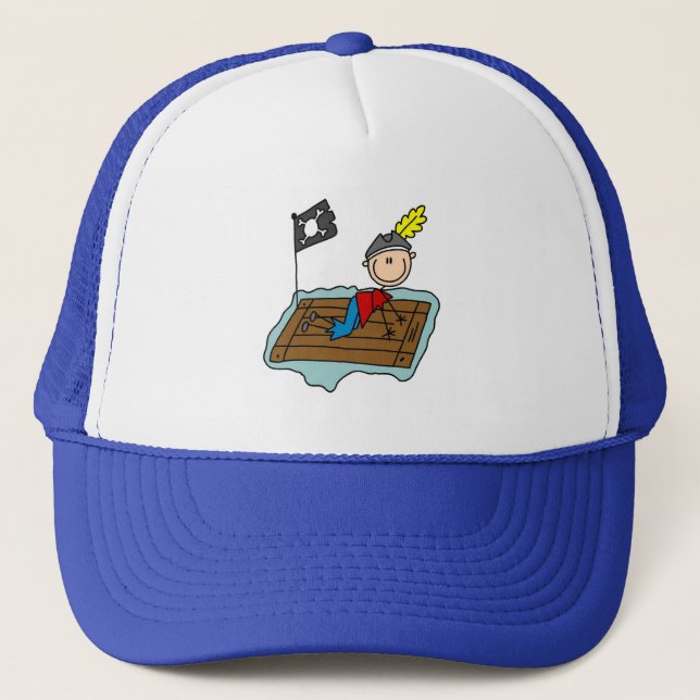 Pirata en sombrero de balsa (Anverso)