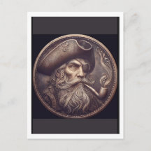 Pirata. Tarjeta postal