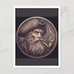 Pirata. Tarjeta postal