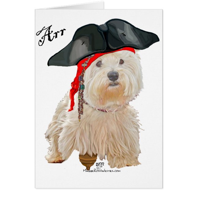 Pirata Westie (Frente)