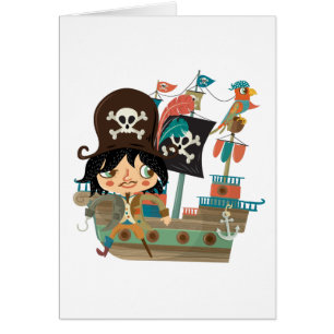 Pirata y barco pirata