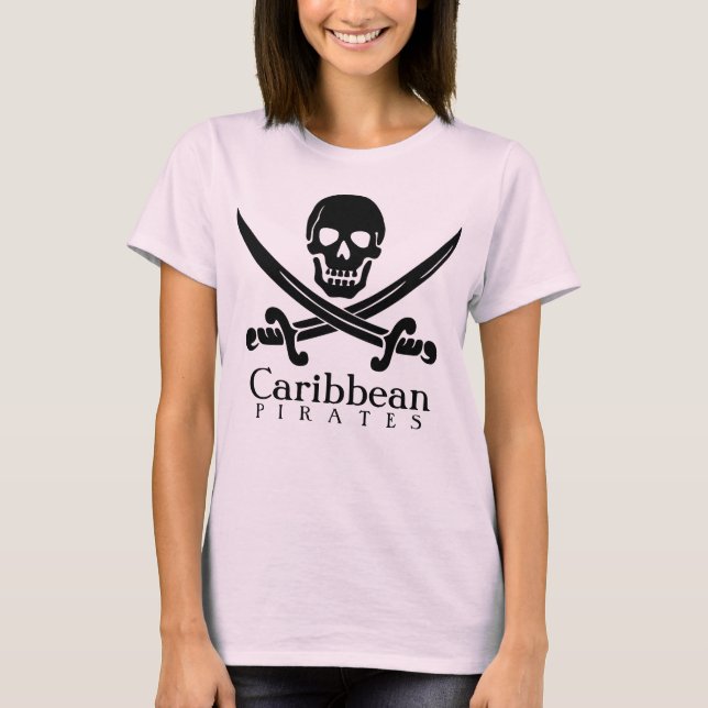 Piratas caribeños hunden camiseta (Anverso)