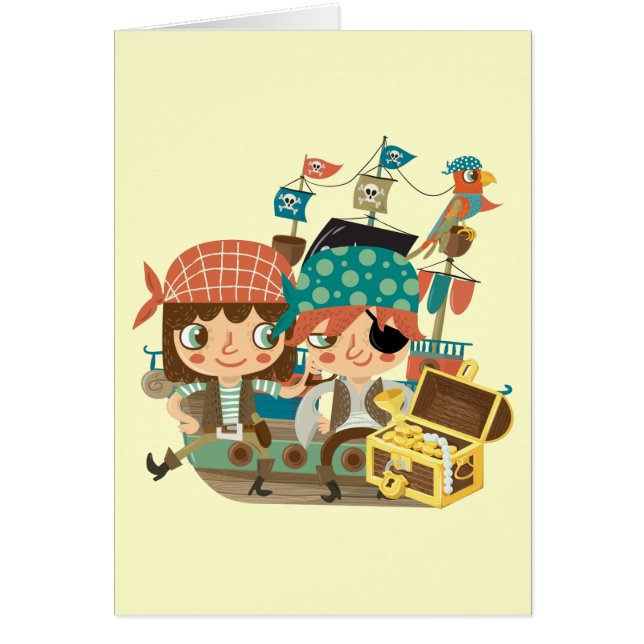 Piratas con el tesoro (Frente)