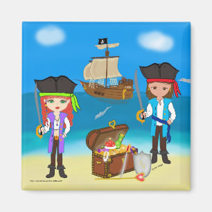 Piratas del imán de la zona de influencia