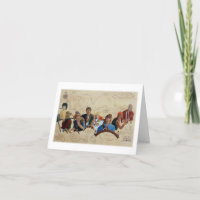 "Piratas" Tarjeta de agradecimiento