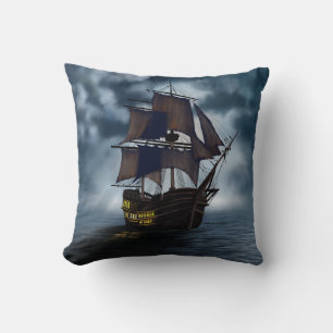 Pirate Barco almohada marina de océano