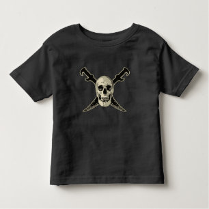 Pirate (cráneo) - Toddler Fine Jersey T-Shirt 