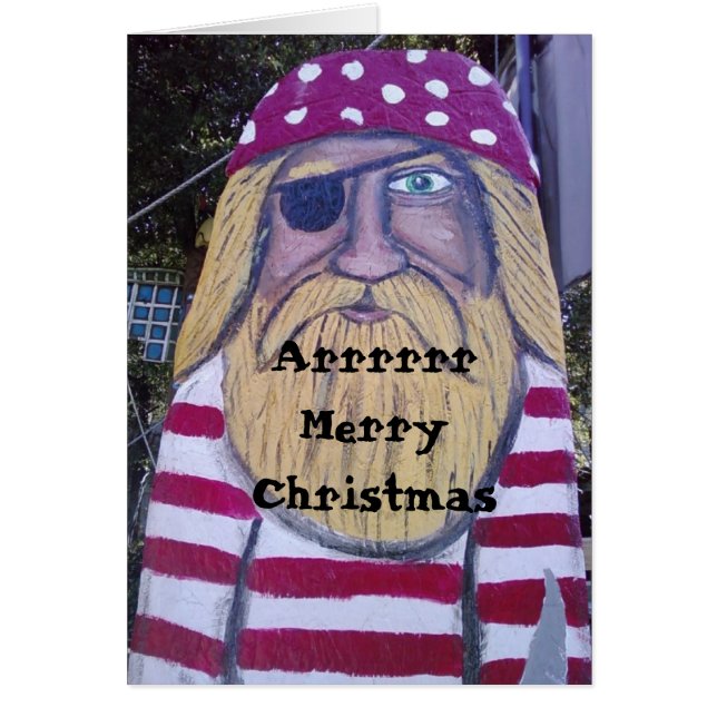 PIRATE DICE ARRRRRRRRRR MERRY NAVIDAD (Frente)