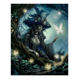 Pirate Fairy Glossy Poster