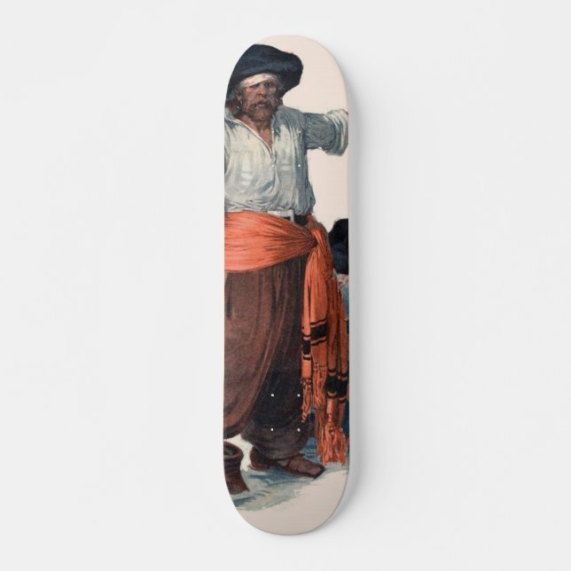 Pirate Skateboard (Anverso )