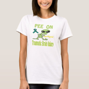 Pis en la camisa traumática de la lesión cerebra
