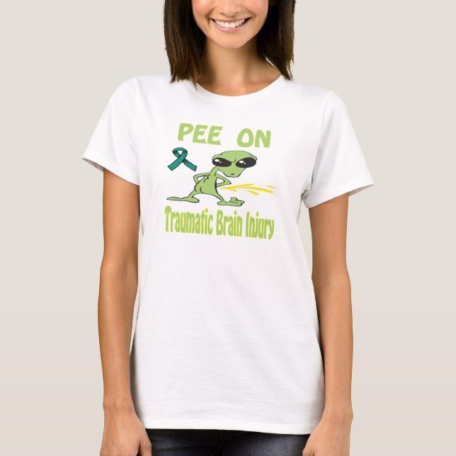Pis en la camisa traumática de la lesión cerebral (Anverso)