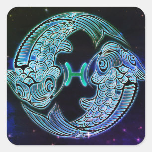 pisa a los pegatinas de zodiac