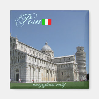 Pisa Italia diseño de imán fresco