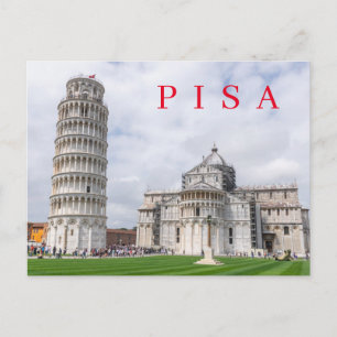 Pisa Piazza dei Miracoli ver postal
