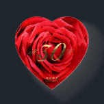 Pisapapeles 2025 30 Aniversario del Boda Roses Roses Corazón<br><div class="desc">30 Aniversario del Boda en 2025 Regalo del Aniversario del Boda de las Rosas Rojas Elegante del Corazón Elegante,  Puedes borrar el año 2025,  puedes subir tu foto en lugar del corazón de las rosas rojas.</div>