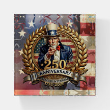 América 250 Aniversario Patriótico