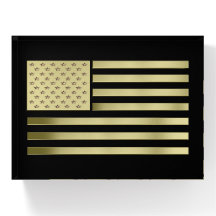 Bandera americana del oro