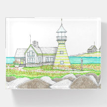 Brillante Lighthouse Paperweight