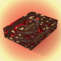 Chocolate Grunge Valentine