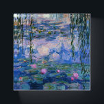 Pisapapeles Claude Monet en tonos azules<br><div class="desc">Este papel muestra un hermoso cuadro del impresionista francés Claude Monet. En tonos azules,  se trata de uno de los más de 200 cuadros de una serie de este famoso artista.</div>