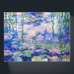 Pisapapeles Claude Monet - Lilies de agua / Nympheas 1919<br><div class="desc">Lilies de agua / Nympheas (W.1852) - Claude Monet,  Petróleo en lienzo,  1916-1919</div>