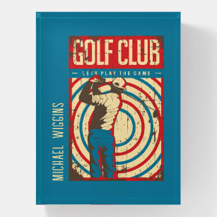 Pisapapeles Club de golf Retro Personalizado