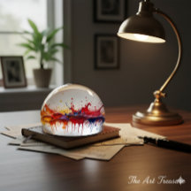 Color Drop Paperweight