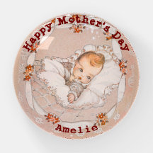 Día de la Madre rosa vintage