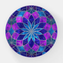"Galaxy Glassworks" Pesa de Papel