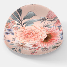 Girasol con Dahlia y Salto Azul