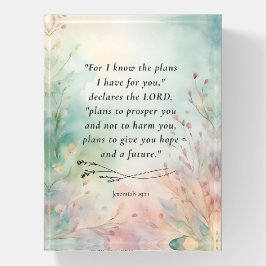 Pisapapeles Jeremiah 29:11 Biblia Verse Image