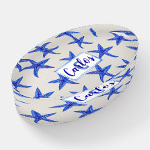 Nombre de monograma del personalizado de acuarela 