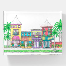 Papel de las tiendas tropicales