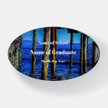 Regalo de graduación personalizado-óvalo