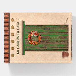 Pisapapeles Southwest Chile Ristra Wreath Door Personalized
