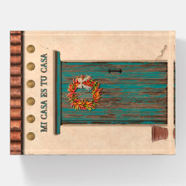 Pisapapeles Southwest Chile Ristra Wreath Door Personalized