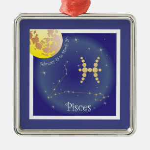 Pisces February 19 to March 20 ornamento