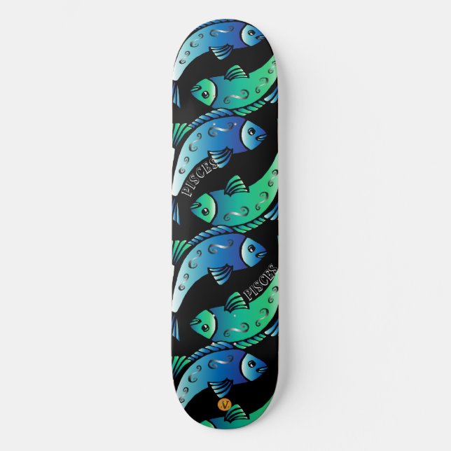 Pisces Skateboard (Anverso)