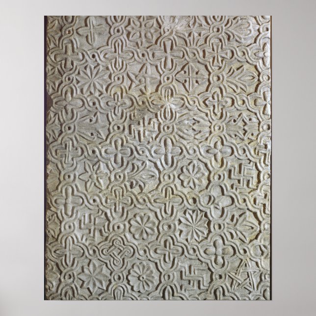 Piscina bizantina con decoración cruciforme, 12ª-1 (Frente)