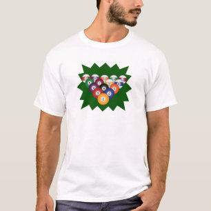 Piscina/bolas de billar: Billares: Camiseta