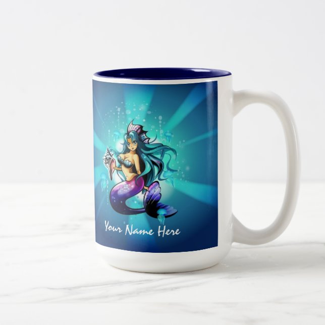 Piscis añaden su taza conocida (Derecha)