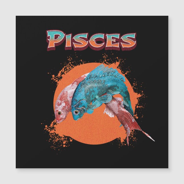 Piscis Pez Zodíaco Horóscopo Signo de Astrología d (Anverso)