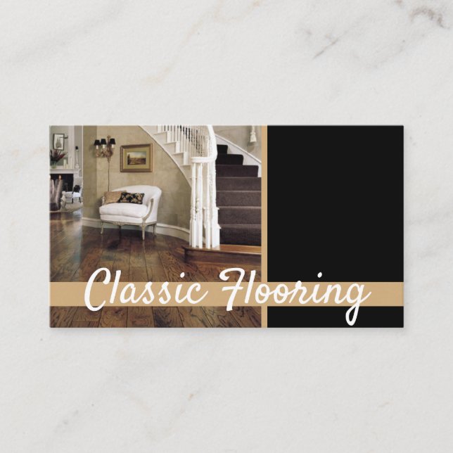 Piso, tarjeta de visita de construcción para Suelo (Anverso)