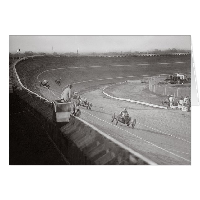 Pista de carreras de tablas, 1925 (Anverso (Horizontal))