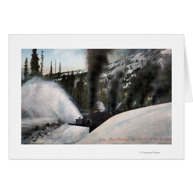 Pista de nieve, pistas de limpieza de vías férreas (Anverso (Horizontal))